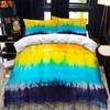 Color Tie Dyeing Double Bed Duvet Cover Set Queen Calico Twin Size Comforter Bedding Set Single Complete Set