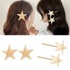 1 пара заколок для волос в форме морской звезды, аксессуары для волос на морскую тематику для женщин, девушек, смоляные заколки с металлической застежкой