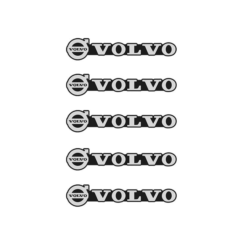 Volvo Значок Алюминий 3D Автозвук Наклейки Аксессуары Для Volvo ES90 EC40 EX40 EM90 XC90 V90 V60 XC60 V40 S80 S60 S90 C40 XC40