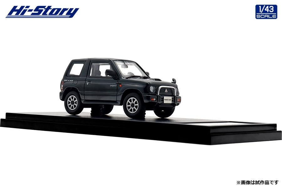 Hi Story 1/43 Mitsubishi Pajero MINI VR-II (1994) Грави Чёрный - Готовая модель