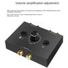 3.5mm Jack Audio Switcher Stereo Audio Decoder Amplifier 2 In 1 Out Audio Splitter  Car