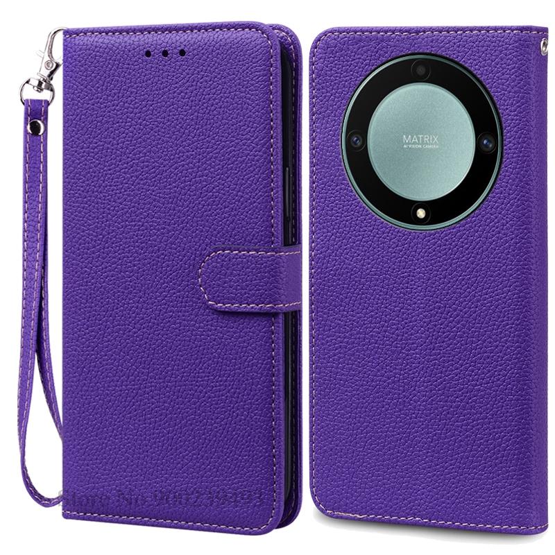 Для Honor X9A 5G чехол-кошелек кожаный флип-чехол для Honor X9A чехол-книжка-кошелек чехол для Honor X 9A силиконовый чехол Fundas