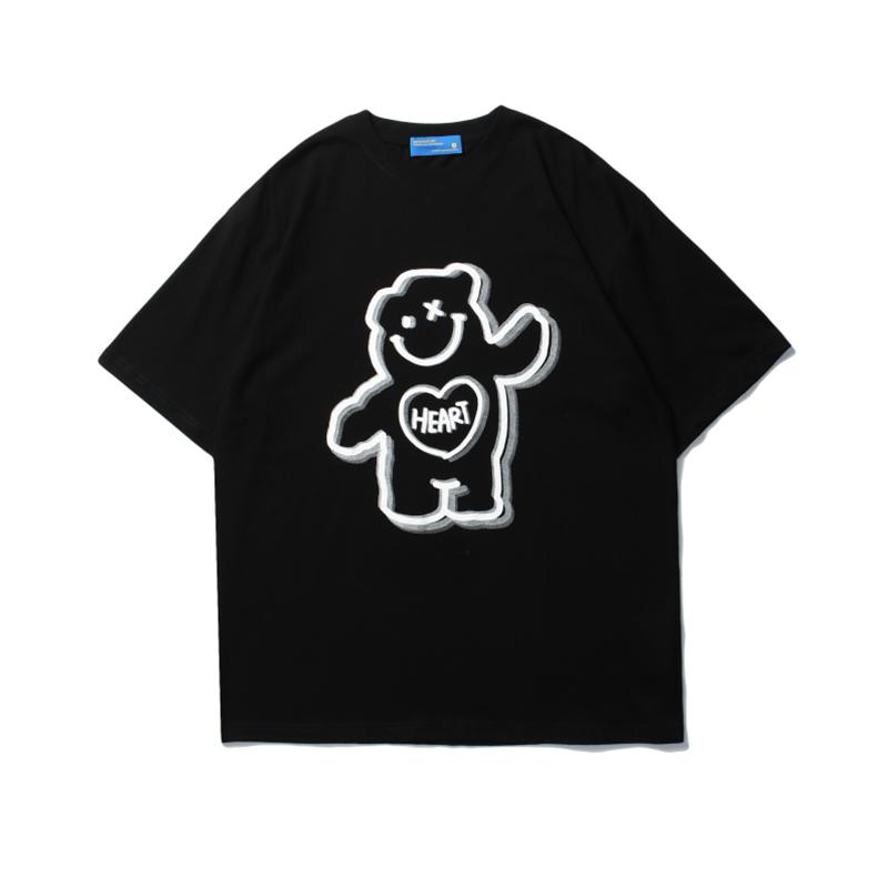 Уличная одежда Футболки Y2k Одежда Футболка в японском стиле Женский топ с коротким рукавом Женские наряды Одежда Харадзюку Кавайные милые футболки