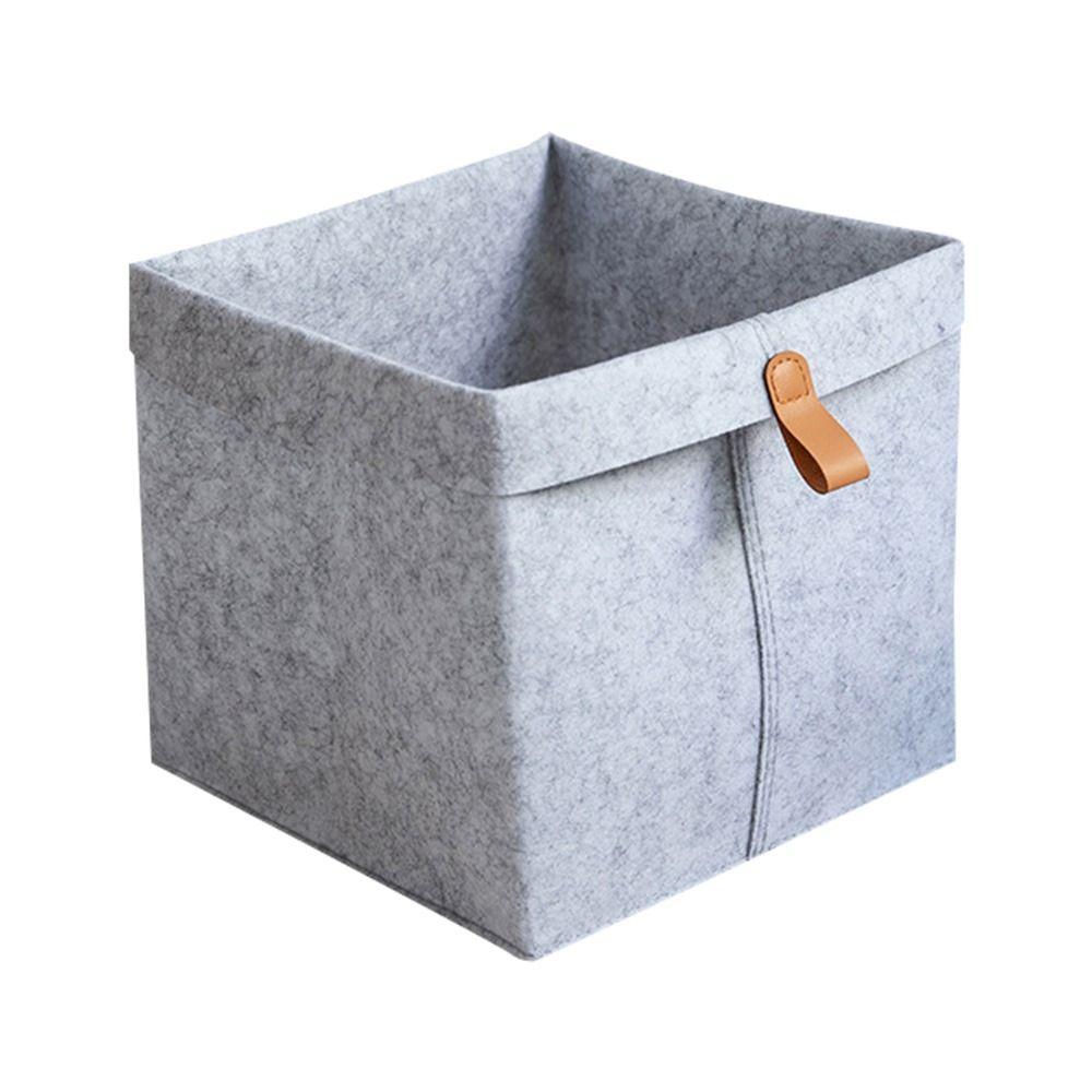 Органайзер Корзина для хранения фетра Контейнер Коробка для хранения ткани Корзина для белья Гостиная