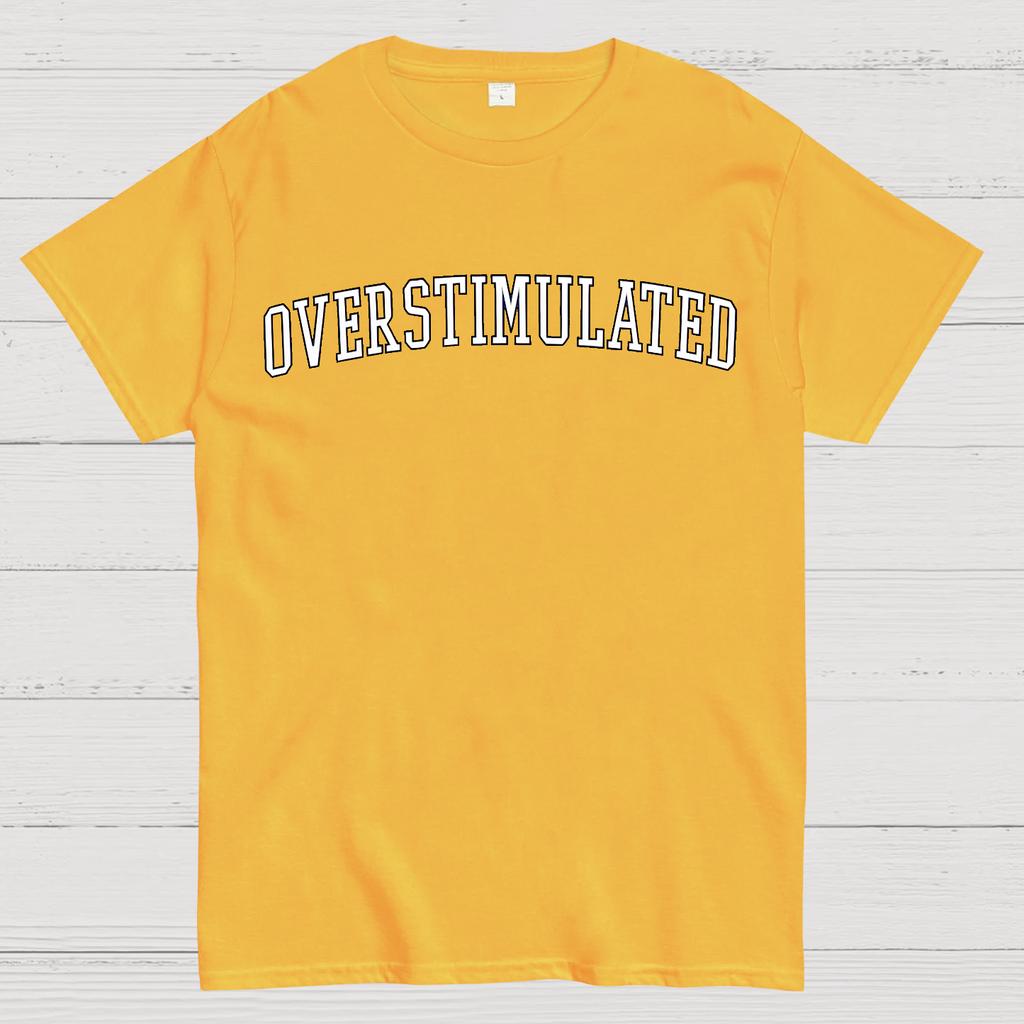 Overstimulation Cotton Summer Casual Cool Loose T-Shirt