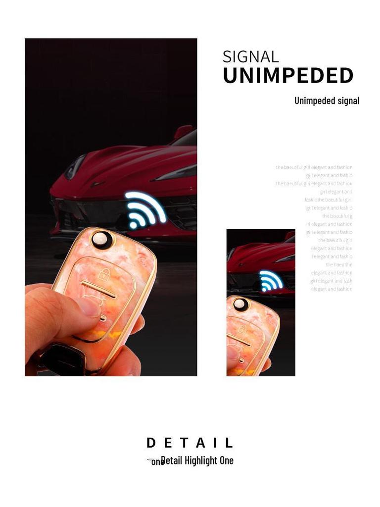 Стильный ТПУ чехол для ключа автомобиля для Sonata, ix35, Elantra - Полная складная защита