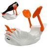 Держатель для винной бутылки в виде гуся, Декоративная винная полка 3D-печати, Практичное универсальное декоративное украшение, для дома, кухни, бара, офиса, столешницы