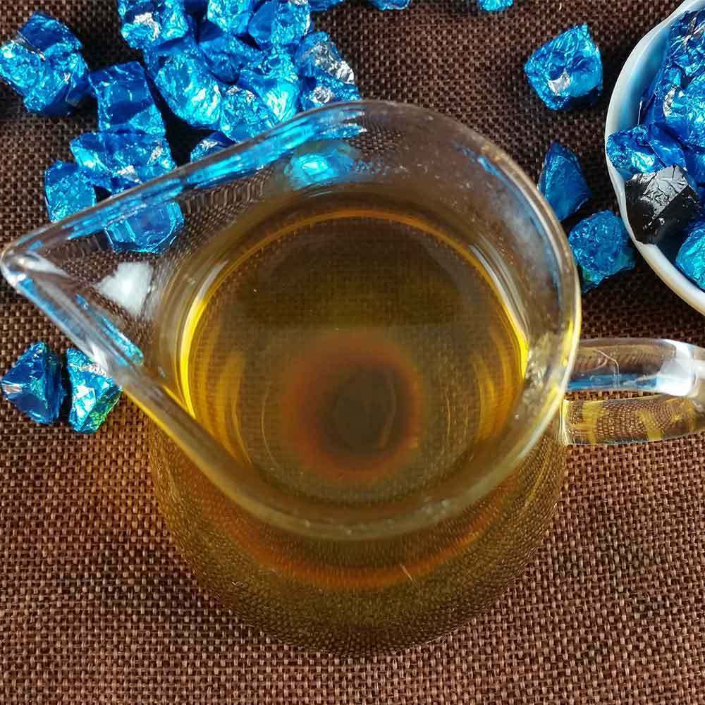 2011 Пуэр Сырой Чагао, Синяя Фольга, Упаковка Пуэр Шэнь, Чай, Крем, Смола Ча Гао Шэн