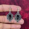 Black Onyx 925 Solid Sterling Silver Earrings, Handmade Gemstone Jewelry Earrings For Memorial Day