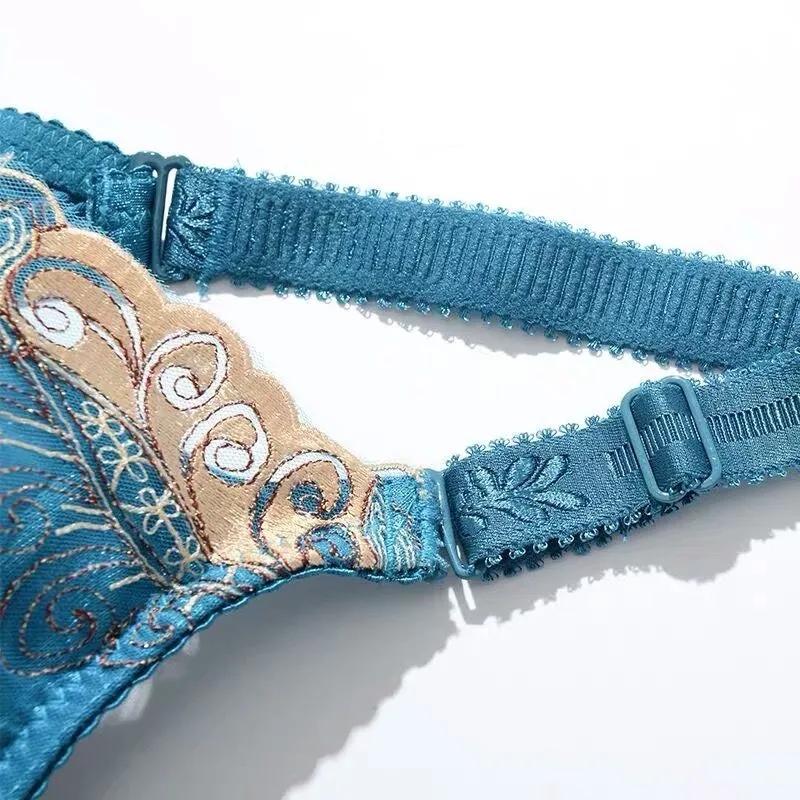 Ультратонкие кружевные сексуальные тонкие хлопковые чашечки с пухлыми пикантными бюстгальтерами большого размера пуш-ап