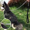 Большой поводок для собаки Нейлоновая плетеная тяговая веревка для питомца Прогулочная толстая ручная веревка для больших собак Поводок для дрессировки собаки Аксессуары для гончих собак