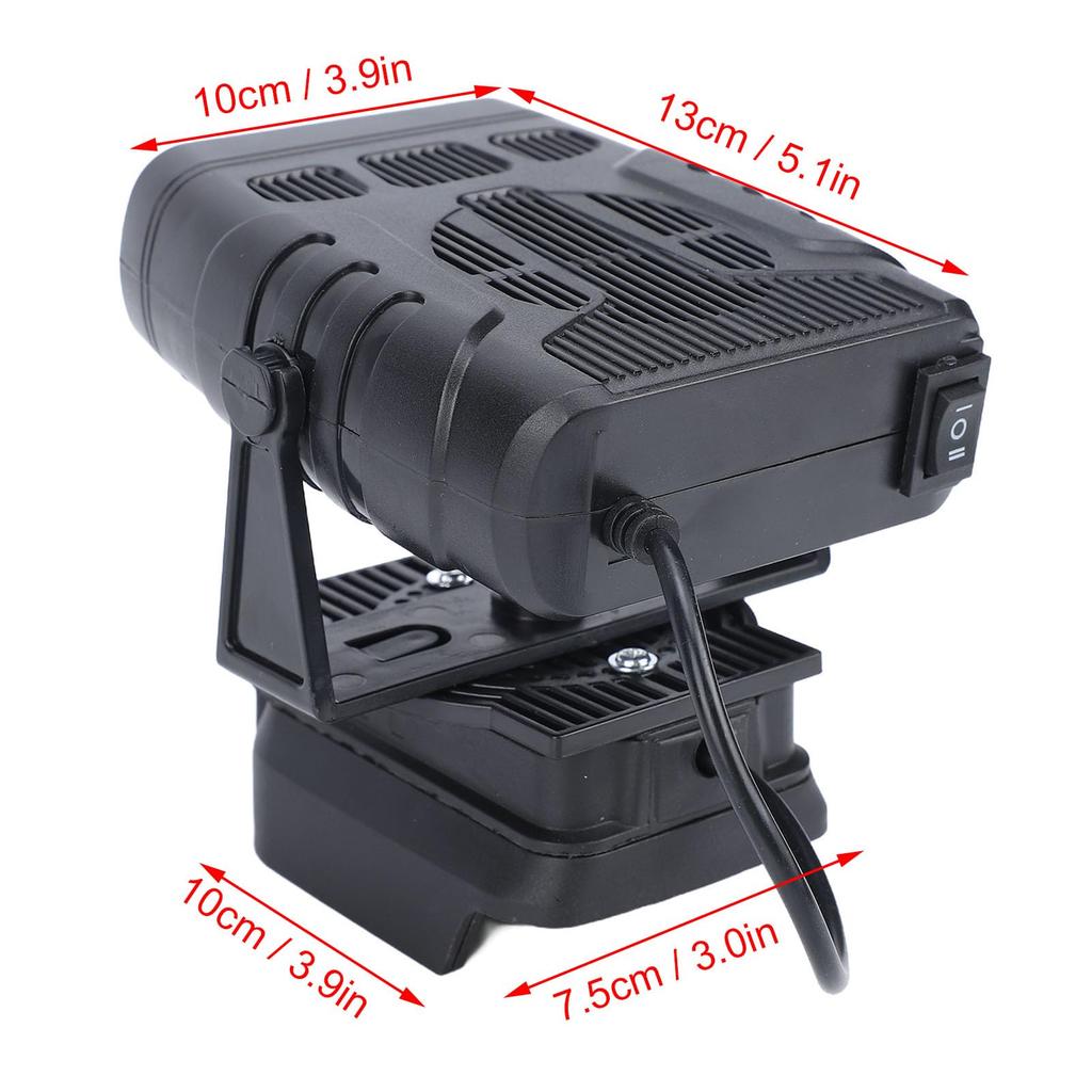 Портативный обогреватель Yanmis, 170 Вт, Автомобильный обогреватель-отладчик, Беспроводной вентилятор с подогревом,