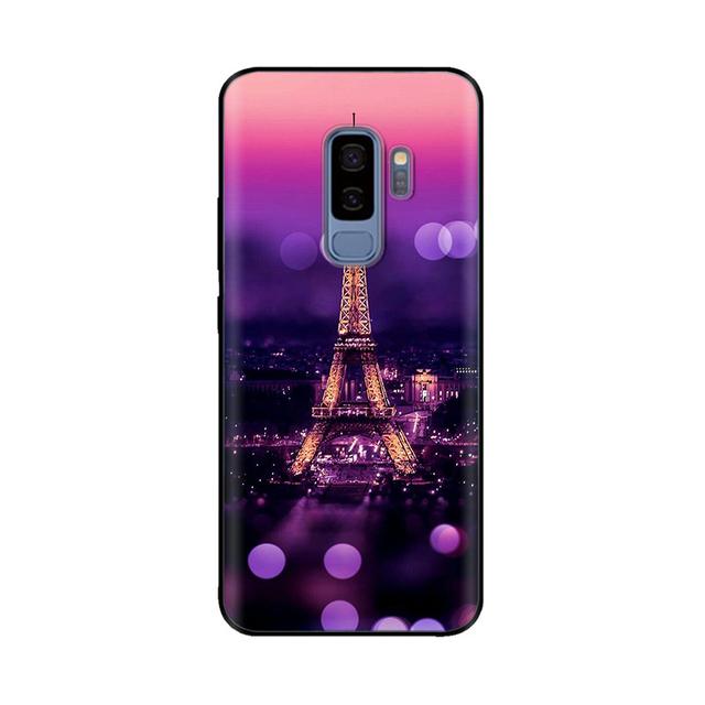 Чехол для Samsung S9 S9 Plus, чехол S9 + Мягкая силиконовая задняя крышка-бампер, чехол для телефона Samsung Galaxy S9 Galaxys9 S 9 Plus с мультяшным рисунком