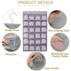 Hanging Closet Storage 36 Pockets Hanging Organiser Grey