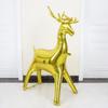 Deer Christmas Sleigh Balloon Inflatable Elk Aluminum Film Balloon Christmas Elk Balloon  Children