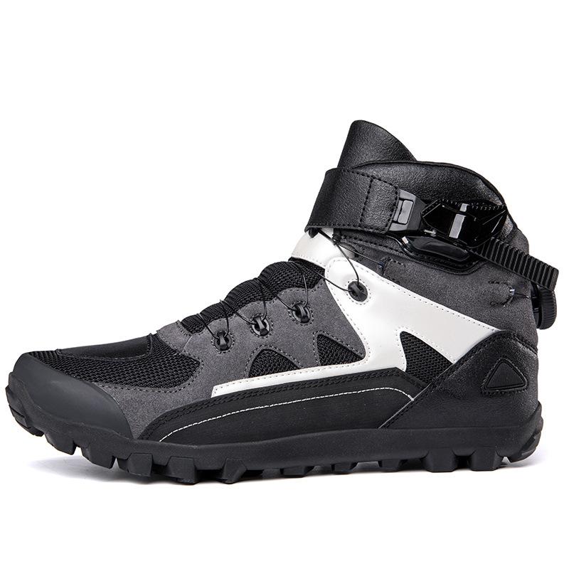 Motorcycle Shoes Motorcycle Riding Shoes Male Knight's Four Season Board Shoes Motorcycle Boots Racing Boots Four Season Motorcycle Travel Equipment