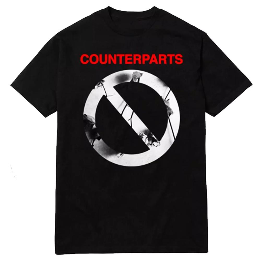 COUNTERPARTS Футболка с логотипом Not You Черная Все размеры S-5XL Подарок Фанату BT961 Унисекс Футболка
