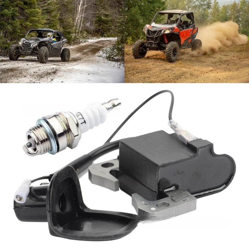 Для 47CC 49CC 2-тактный мини-квадроцикл, карманный велосипед для грязи, высокая производительность, катушка зажигания двигателя, свеча зажигания, максимальная выходная мощность