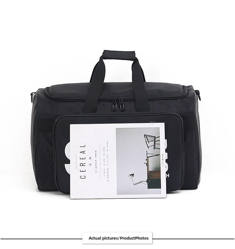 Многофункциональная спортивная дорожная сумка: Большая вместимость, хранение кроссовок, баскетбола, футбольного мяча, дизайн на одно плечо, утолщенный для долговечности