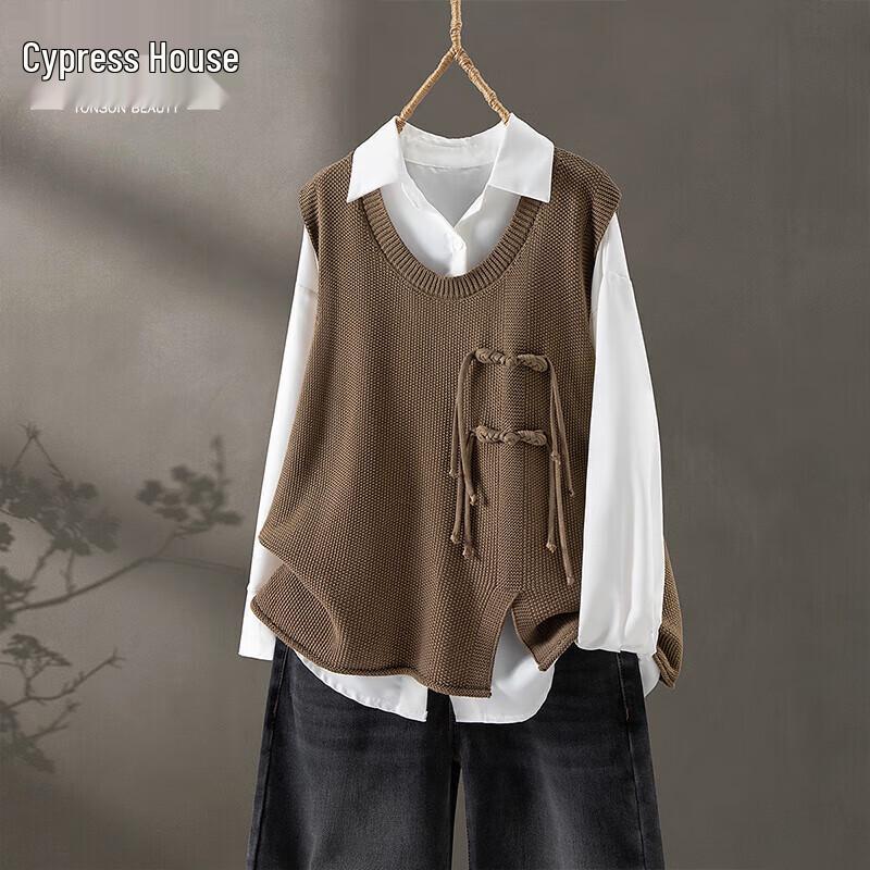 Women's New Chinese Style Knitted Vest