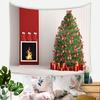 Christmas Tree Decoration Tapestry Wall Hanging Boho Hippie Cloth Fabric Large Tapestry Aesthetic Decorative Home Room Decor