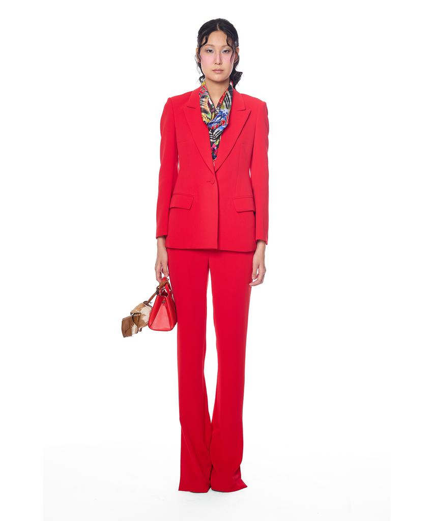 Greedilous Waistline Single Blazer