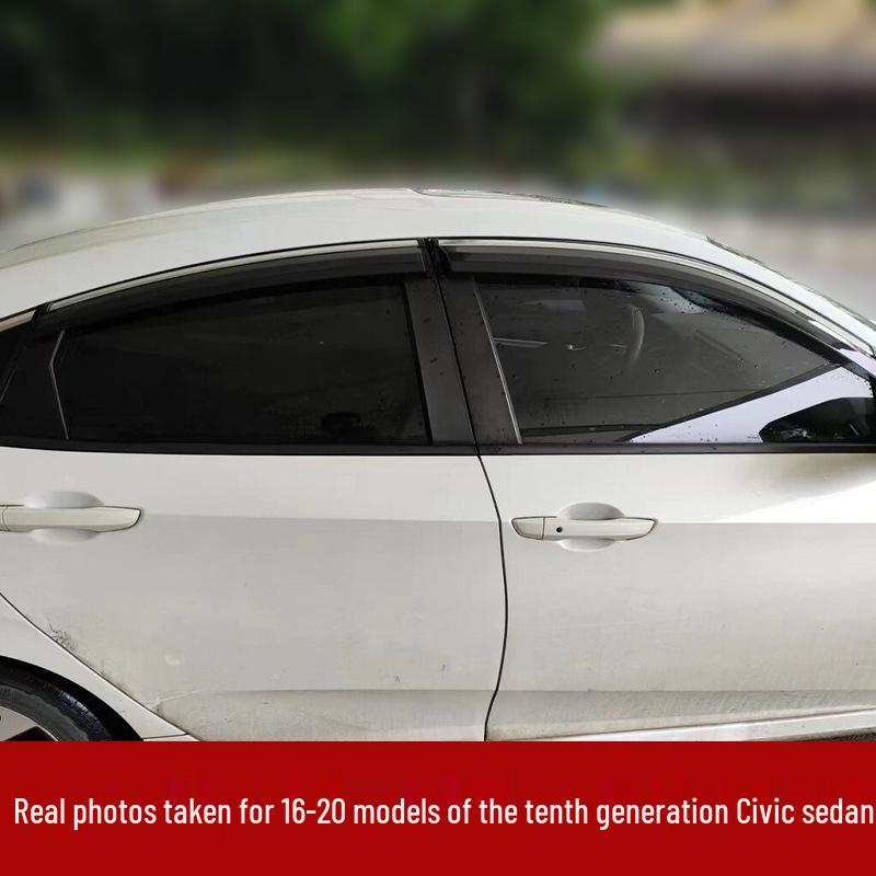 Дефлекторы окон для Honda Accord Десятого поколения, Civic, Lingpai и Fengfan - Защита от солнца и дождя для CR-V, XRV
