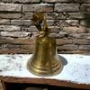 Personalized Brass Bell Door Handmade Artisan Home Decor-Distinctive Entryway Chime Indoor/Outdoor Nautical Bell -Traditional Hanging Bell
