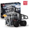 MOULD KING 13170 Cars MOC 29699 Liebher Terex T284 Mining Excavator Dump Truck Motor Car Model Building Blocks Toys Kids Gifts