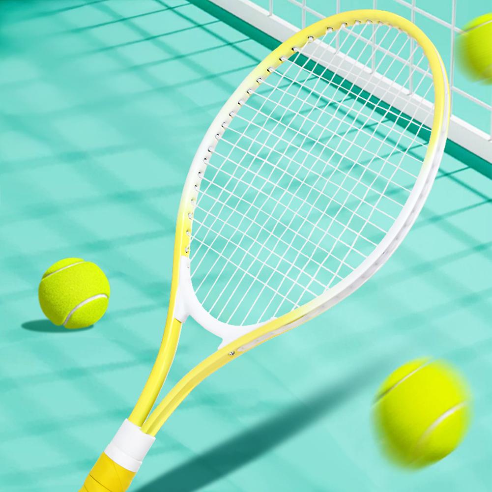 21" детская теннисная ракетка Macaron из железного сплава, износостойкая, прочная, для начинающих теннисистов