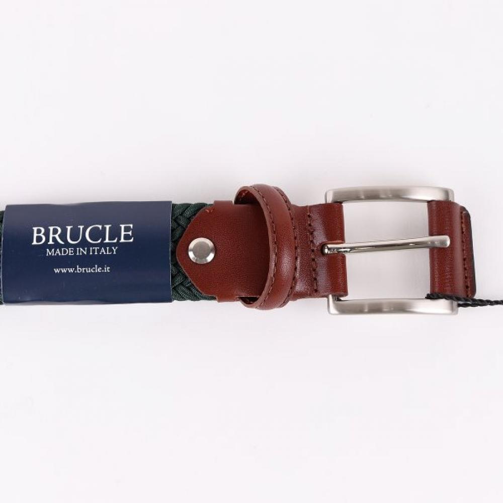 Il Moro Итальянский эластичный мужской S ремень Зеленый Cel03rvr