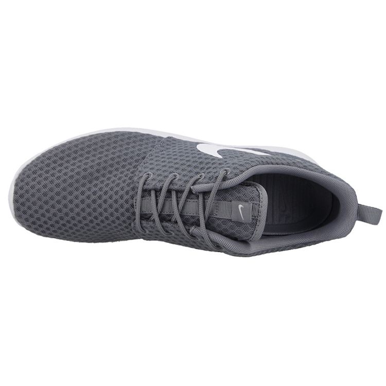 Nike Roshe Run Breeze Cool Grey Мужские Кроссовки Белые 718552-010