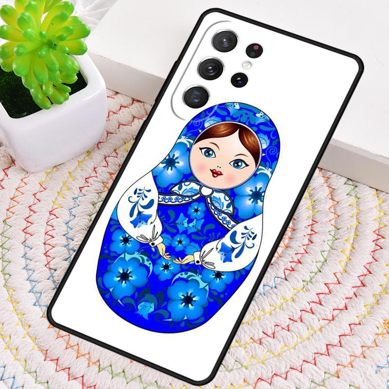 Чехол из ТПУ для телефона с матрешками для Samsung Galaxy note 10 pro S26 S25 S24 S23 S22 Ultra Plus S21 FE S20 Ударопрочный чехол