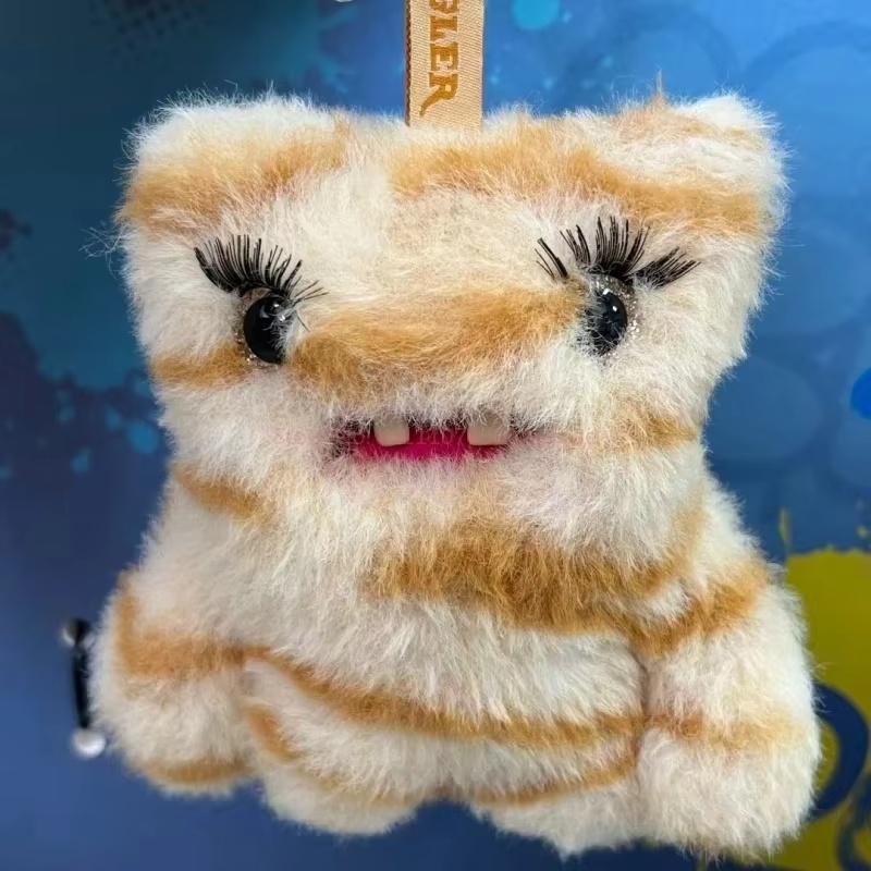 Новая серия Fuggler Baby Baddies Мягкий Забавный Уродливый Монстр Милый Брелок Аксессуар для Украшения Рюкзака Коллекционная Игрушка Подарок
