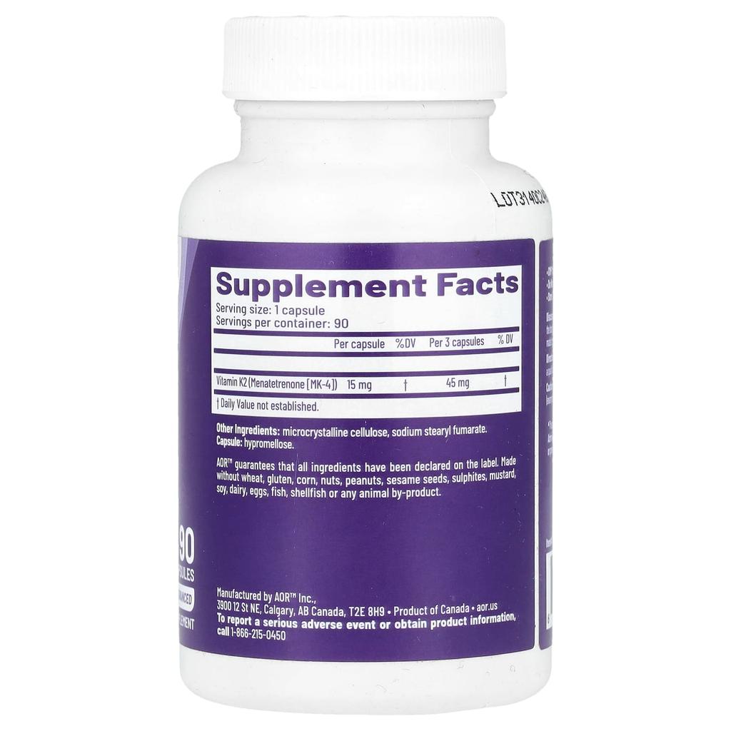 Peak K2, 90 Veggie Capsules