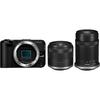 Цифровая зеркальная камера Canon EOS R50V с комплектом двойного зума (RF-S14-30PZ/RF-S55-210)/Черный
