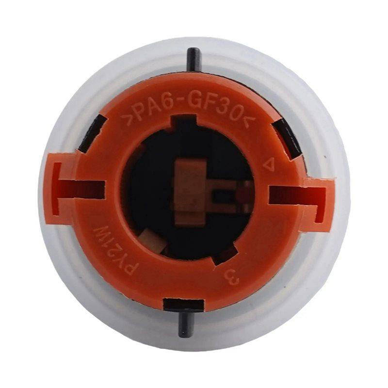 2X 7M3953123 For Polo 9N MK4 Car Headlight PY21W Bulb Lamp Holder Socket Accessories