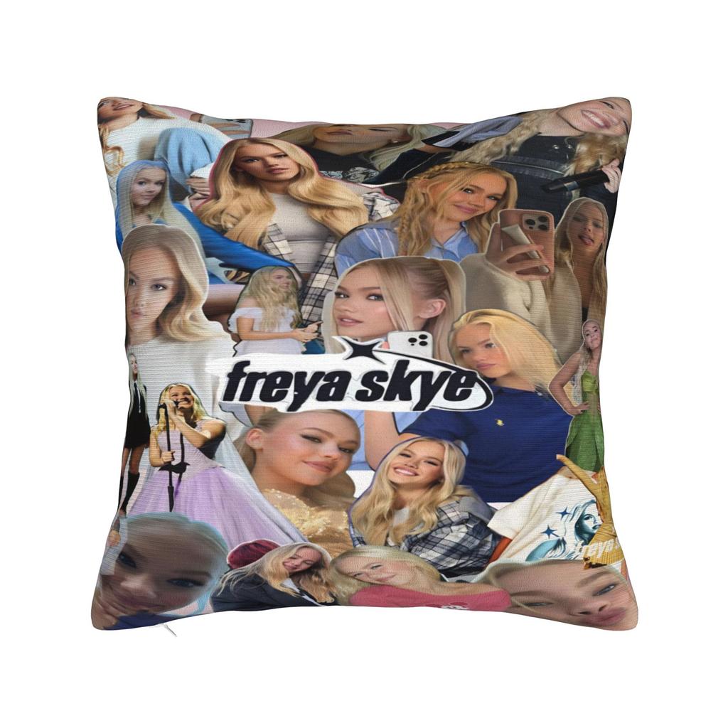 Y2K Диван Фрея Скай Певица Тур 2026 Декоративные Наволочки Вещи Наволочки На Подушки Молния Разный Размер
