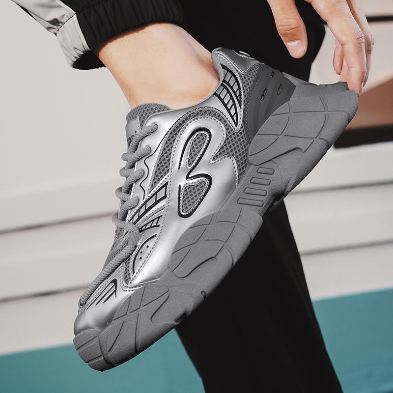 Мужская оригинальная высококачественная спортивная обувь, тренд 2024 года, последняя сетчатая дышащая повседневная мужская обувь, модная и универсальная 39-44