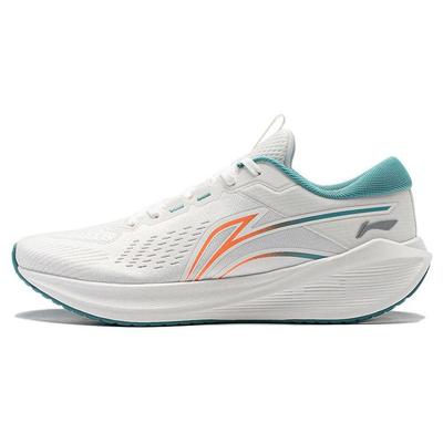 Li Ning MINE V2 Амортизирующие Скользкие Устойчивые к истиранию Дышащие Низкие Повседневные Беговые Кроссовки Мужские Туманный Белый ARST053-6