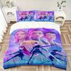3pcs KPOP Demon Hunters, Huntrix Bedding Set: Perfect for Bedroom or Guest Room. Soft and Comfortable with No Core Included yy251009185