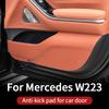 Накладки на пороги для ~2024 Mercedes w223 S-класса 400 450 550 480 аксессуары