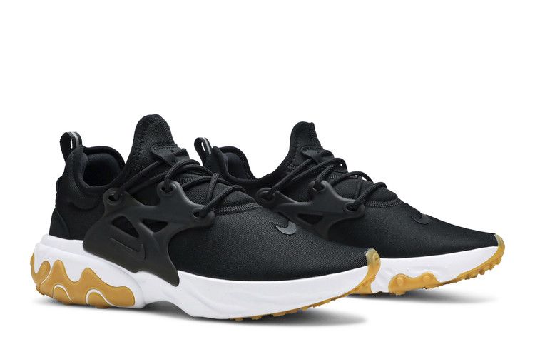 Men's Sneakers Nike Reacto Presto Black Black/White/Gum Light Brown/Black