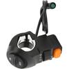 Electric Bike Light Switch, 3 in 1 Ebike Spotlight Headlight On Off Lightweight Universal Control Tuning Horn Signal Light Switch for Electric