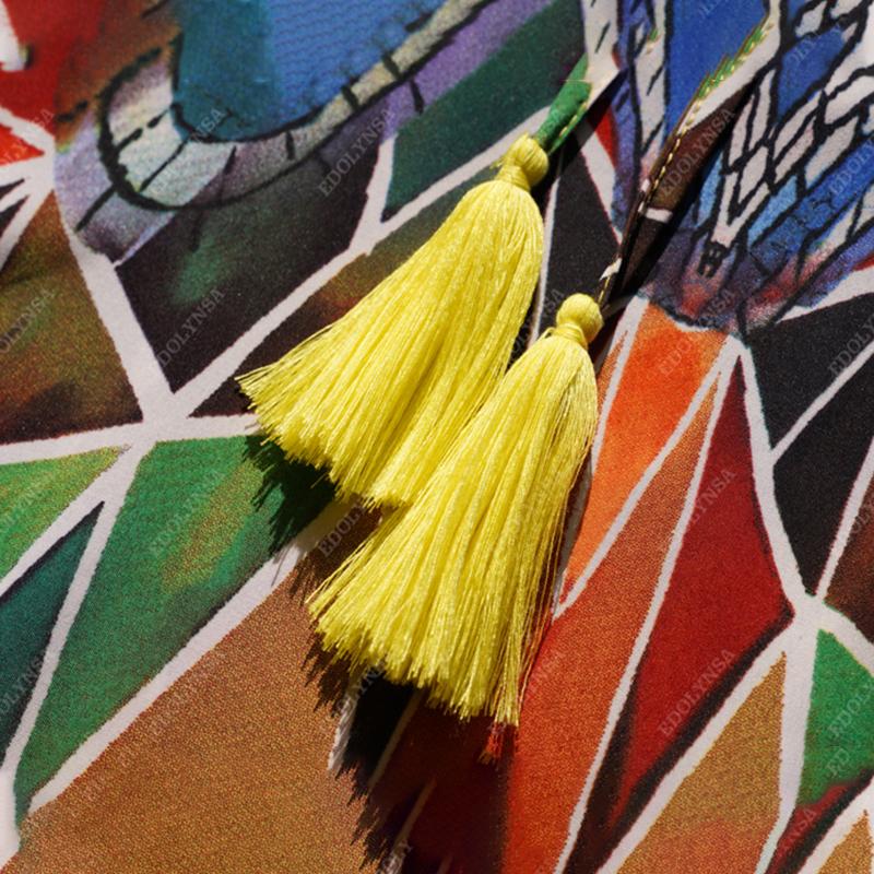 Женская пляжная туника в стиле бохо