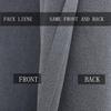 310cm Height 100% Blackout Soundproof Curtain Blackout Faux Linen Curtains For Bedroom Living Room Drapes Window