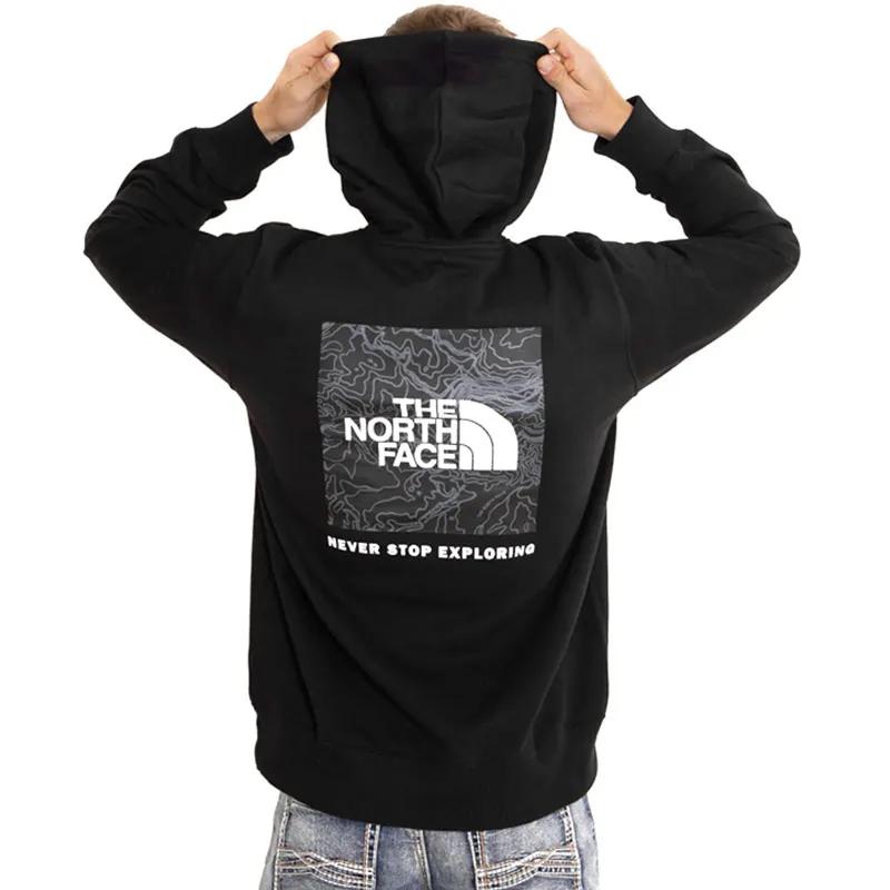 THE NORTH FACE Sweatshirts Men's Black Hooded Moderate Other (Unisex) Sweatshirts NF0A7ZWH 9J1