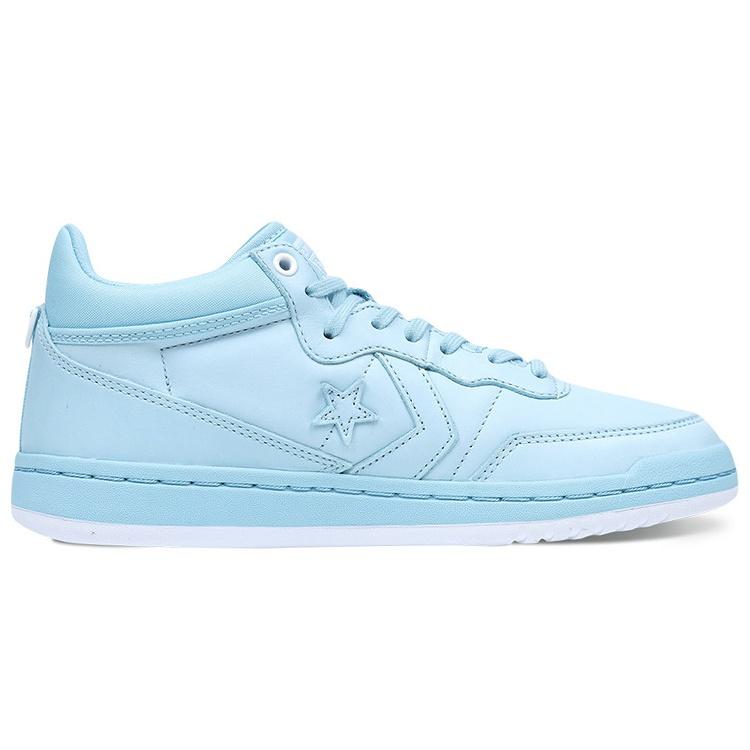 Converse Fastbreak Mid Non-Slip Wear-resistant Mid Tops Casual Skateboarding Shoes Blue Men's 160572C