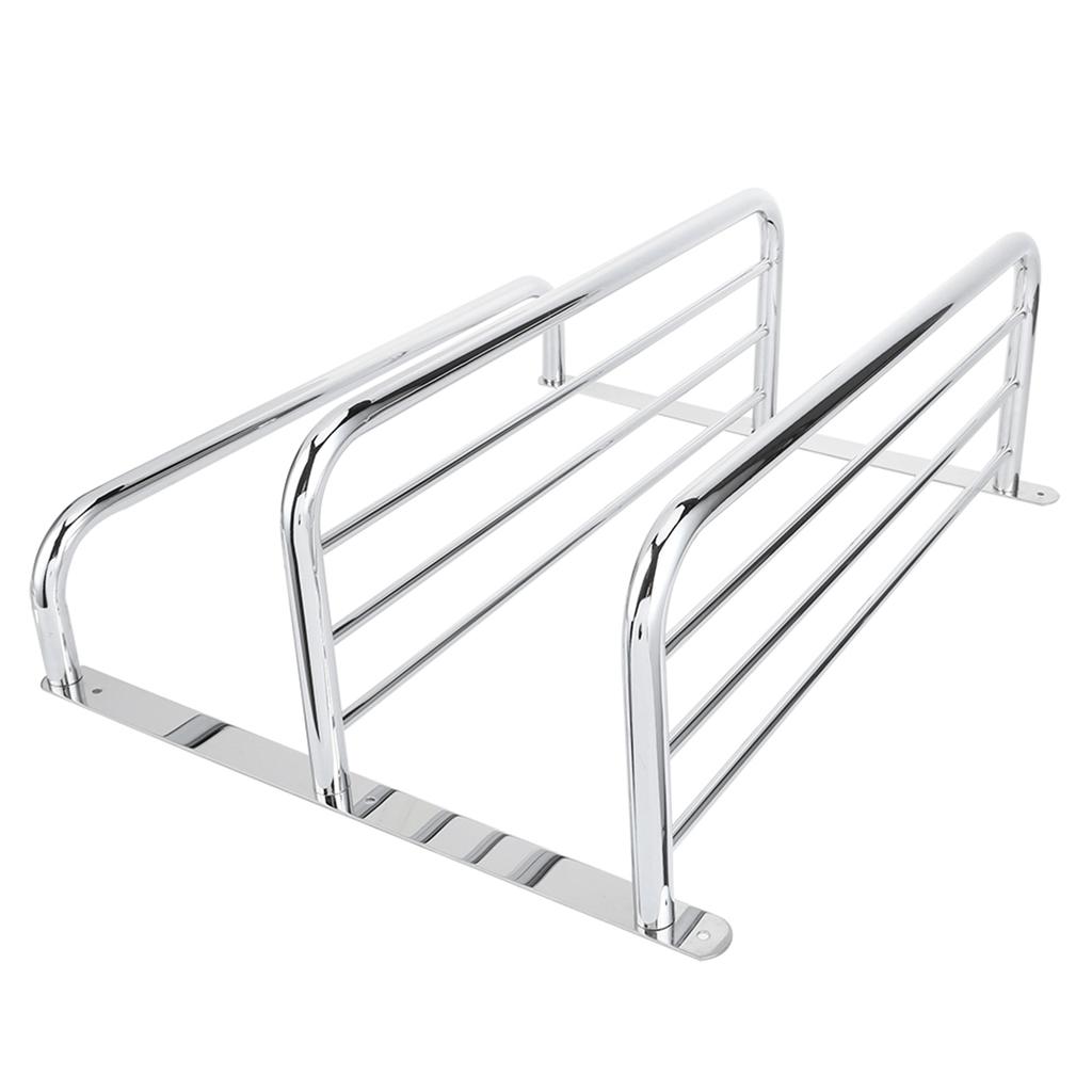 Bathroom Shelf 3?Tier Wall Mounting Rack with Towel Bars for Toilet Kitchen Living Room