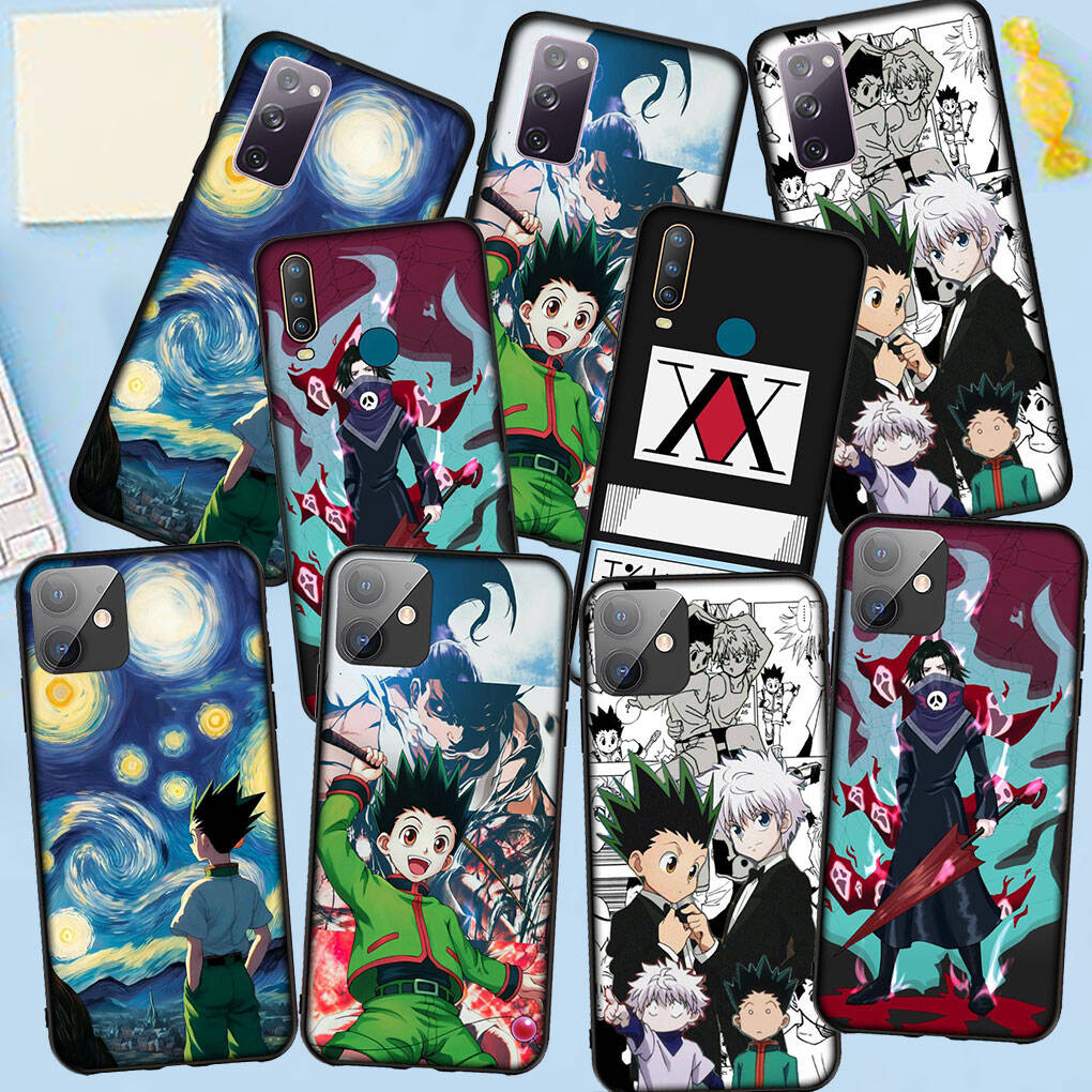 Case for Samsung Galaxy S25 S23 S22 S24 Ultra FE S8 A05 A06 A15 A16 A36 A37 A35 A54 A55 A56 A57 A25 A26 A53 Killua Hunter X Hunter Gon Freecss HunterX